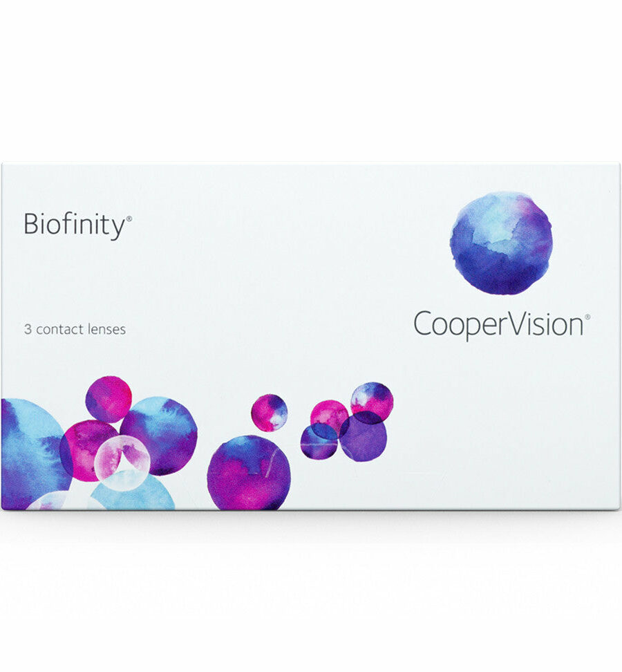 Biofinity Coopervision (3pack + 1 Free Lens)